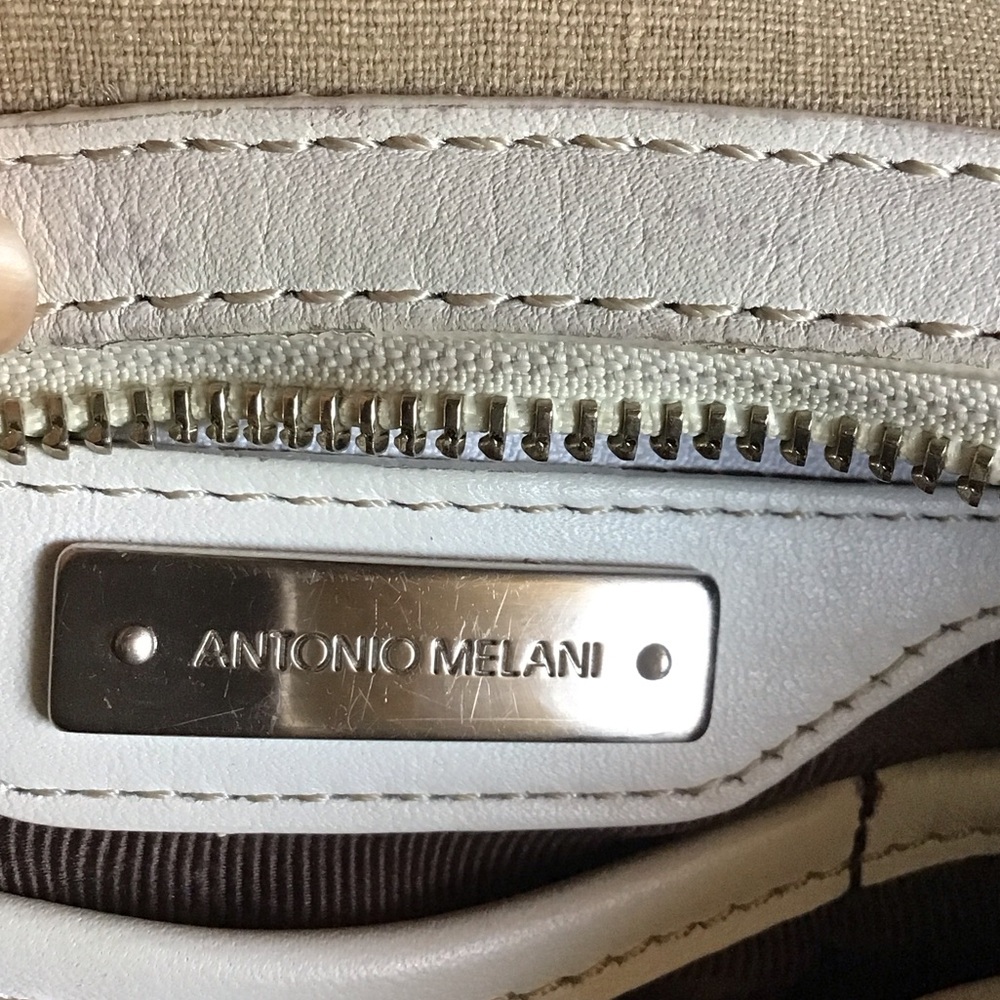 Antonio Melani White Leather Accessory